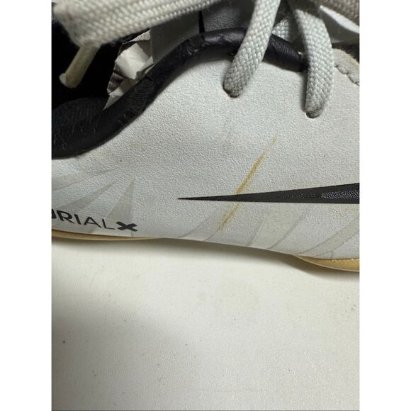 Nike Mercurial x Victory VI CR7 DF IC 852488-401 White Black Soccer 11,5C *Notes - Picture 8 of 14